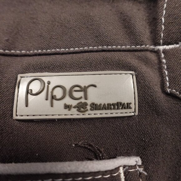 Piper by SmartPak Ladies' Riding Breeches - Charcoal Gray - Size 38R - Picture 12 of 13